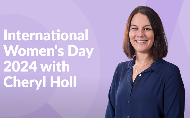 Celebrating International Women's Day with Cheryl Holl 