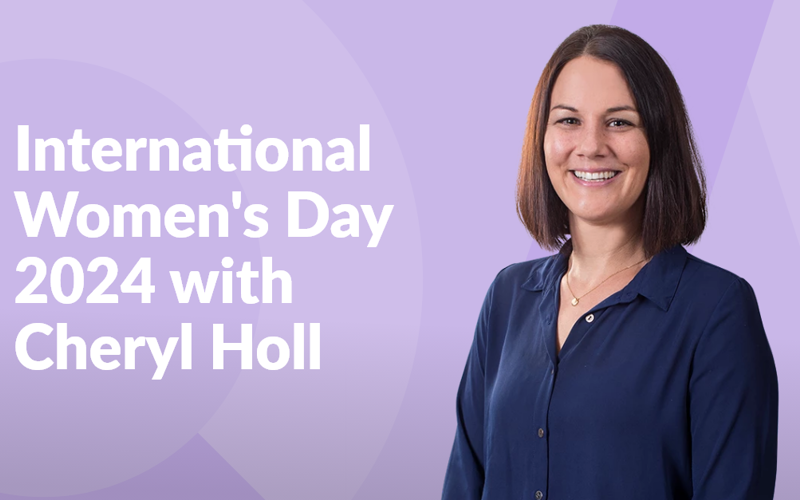 Celebrating International Women's Day with Cheryl Holl