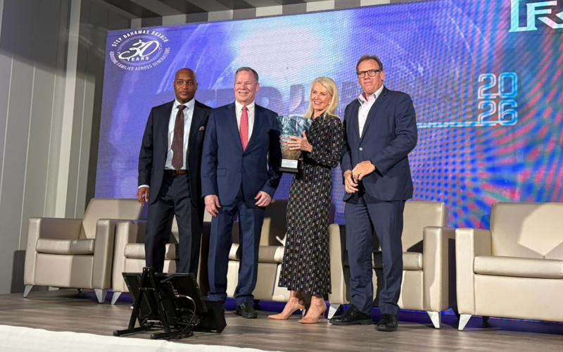 Katie Booth awarded John Lawrence Trailblazer Award at STEP Bahamas Conference